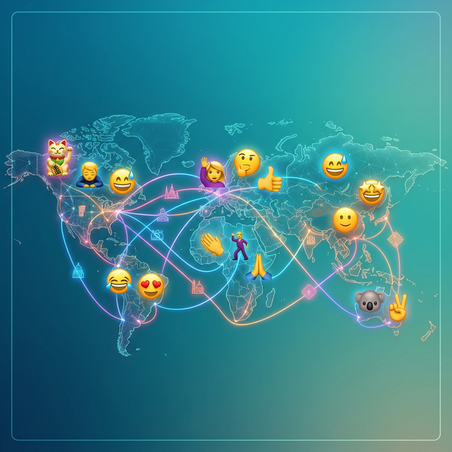 문화별 이모지 의미 차이