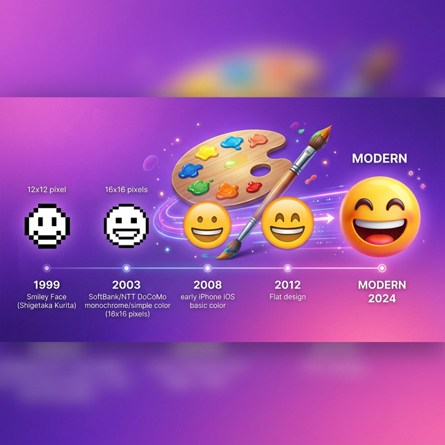 이모지 디자인의 역사